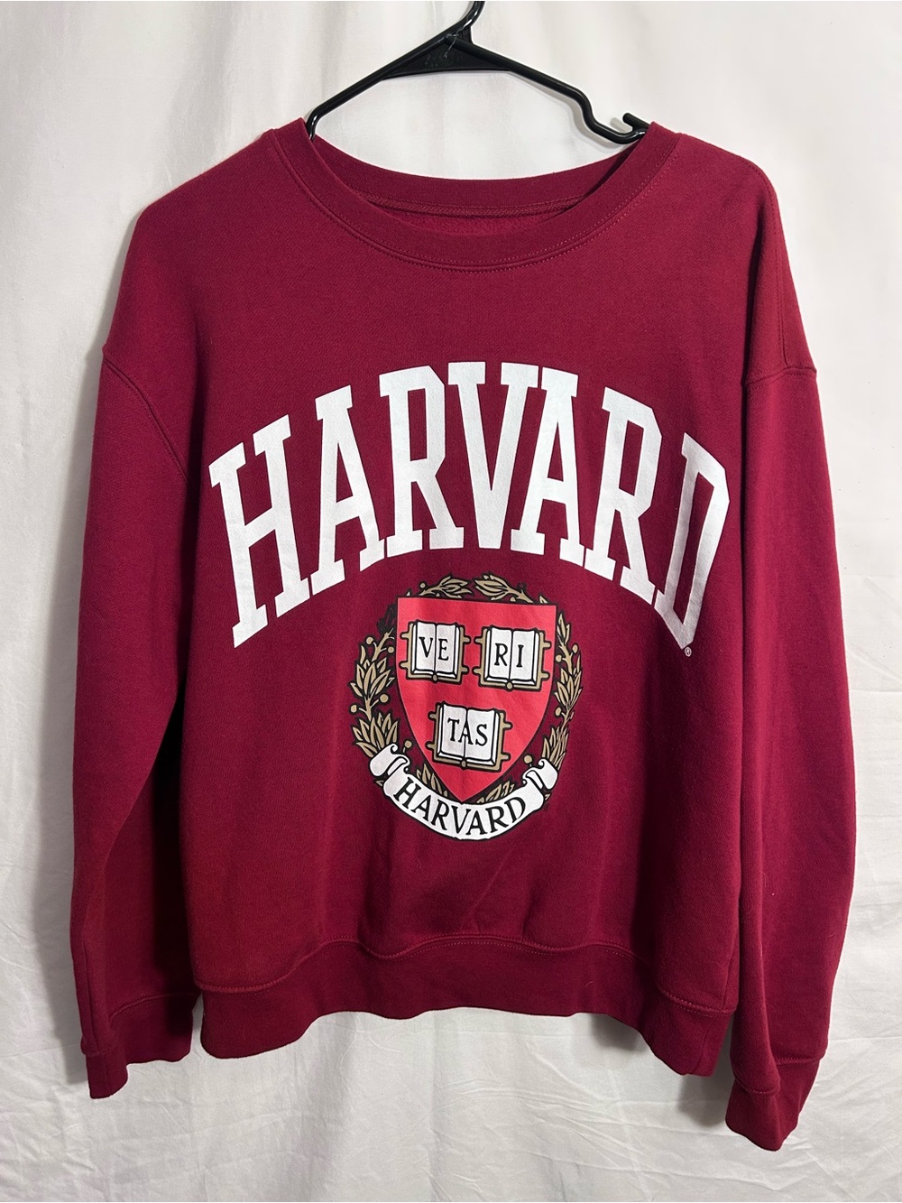 Awake Burgundy Sweatshirt with Harvard Logo